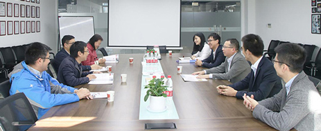 中國計量大學現代科技學院副院長一行到訪美控